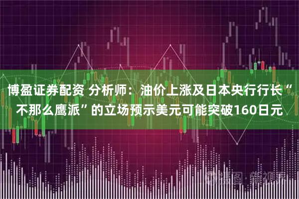 博盈证券配资 分析师：油价上涨及日本央行行长“不那么鹰派”的立场预示美元可能突破160日元